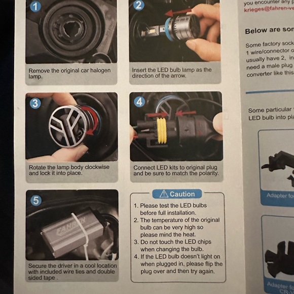 LED light’s Mercedes are Volkswagen - Picture 3 of 3